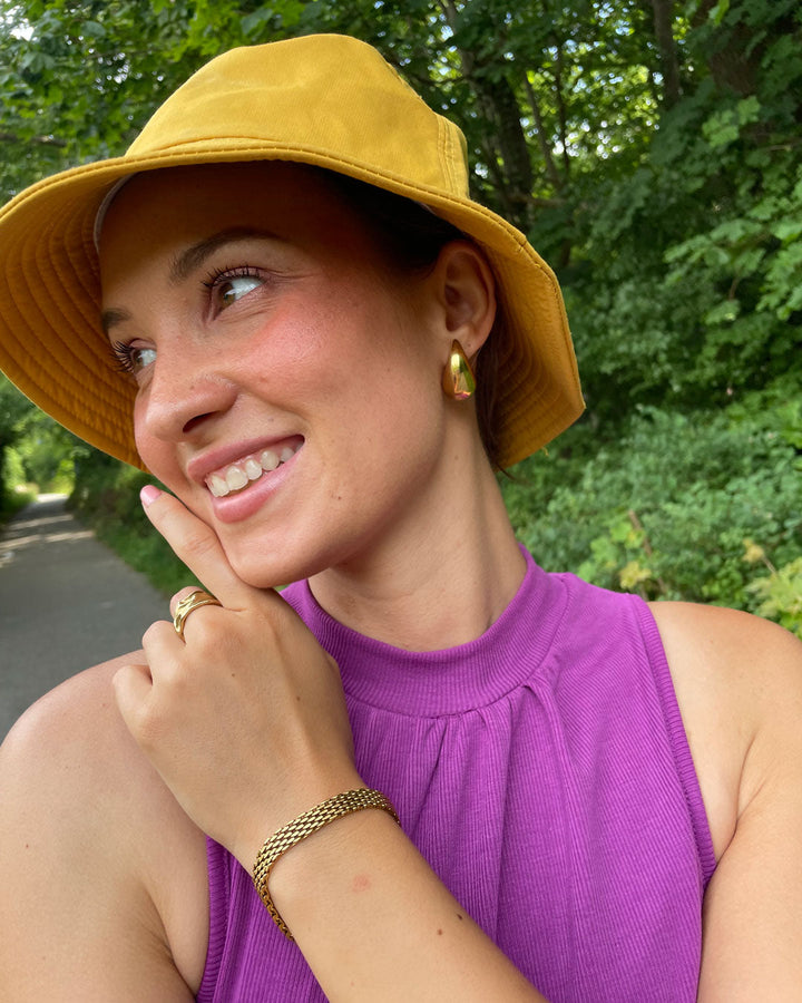 Jamie | Big Ring 18K Gold
