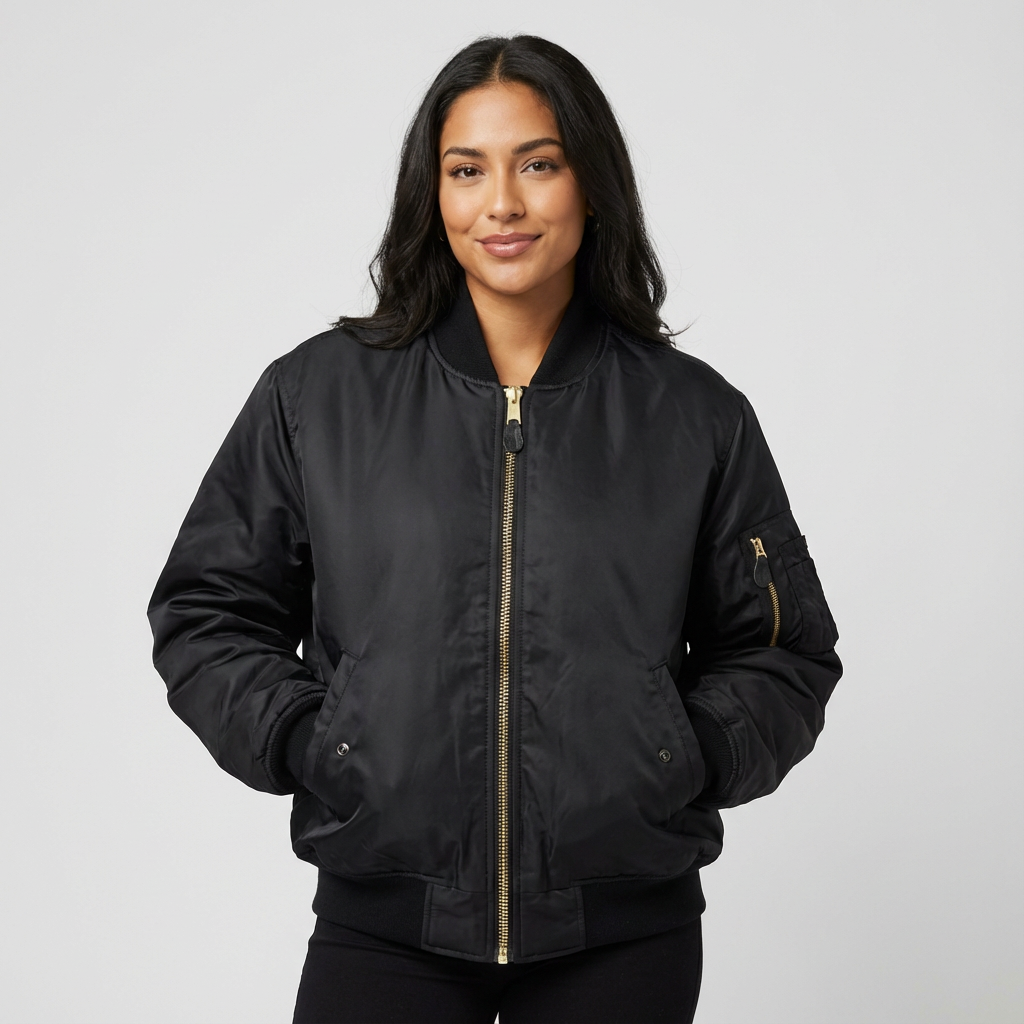 Julia | Classic Bomber Jacket