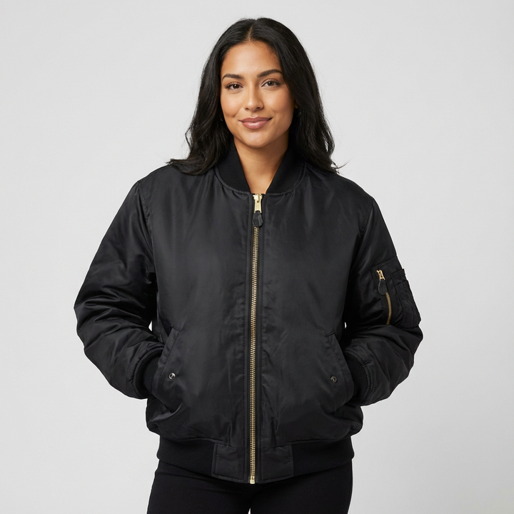 Julia | Classic Bomber Jacket