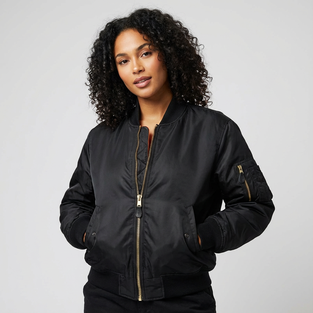 Julia | Classic Bomber Jacket