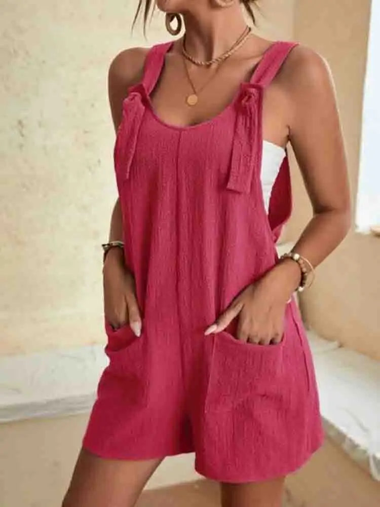 Maja | Lightweight Linen Summer Romper