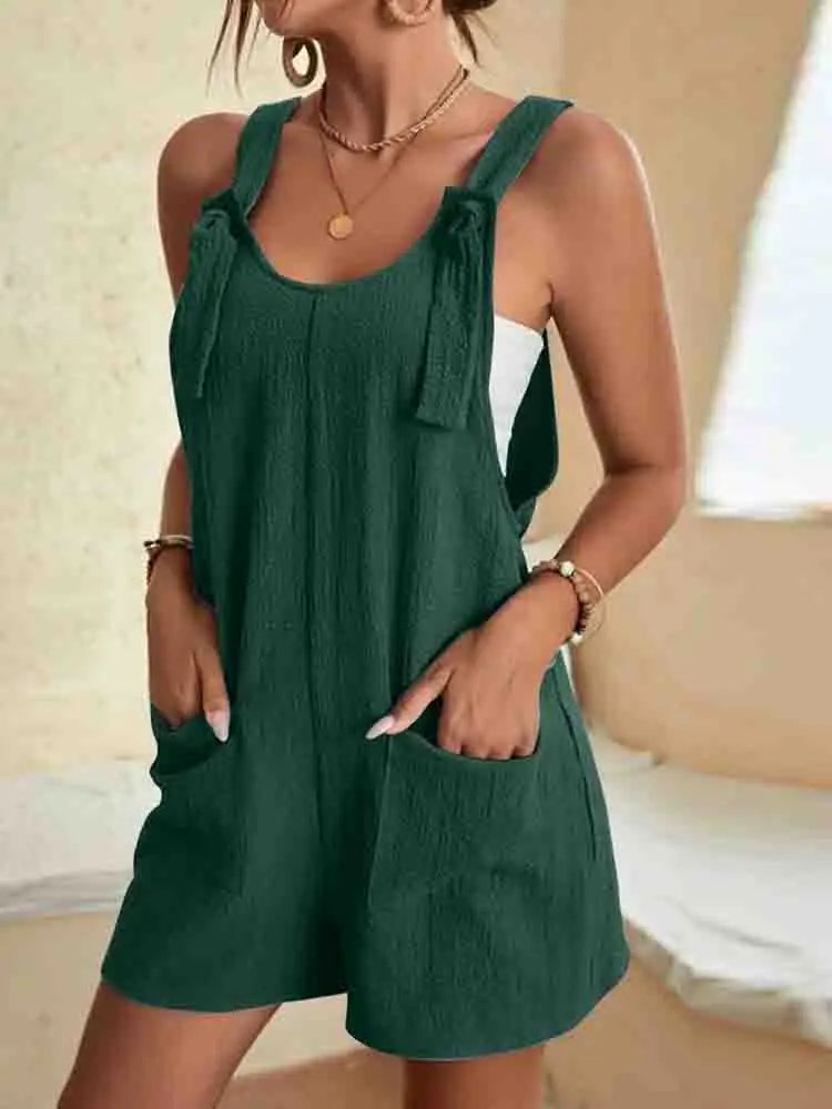 Maja | Lightweight Linen Summer Romper