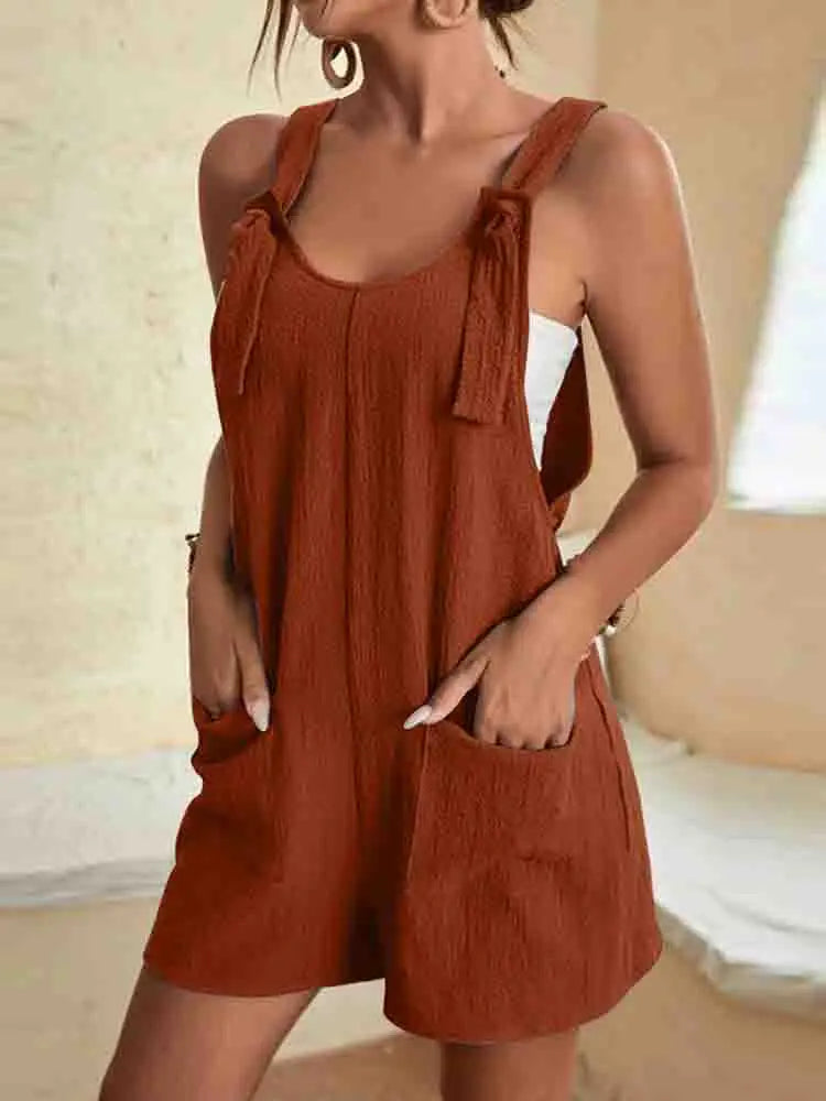 Maja | Lightweight Linen Summer Romper