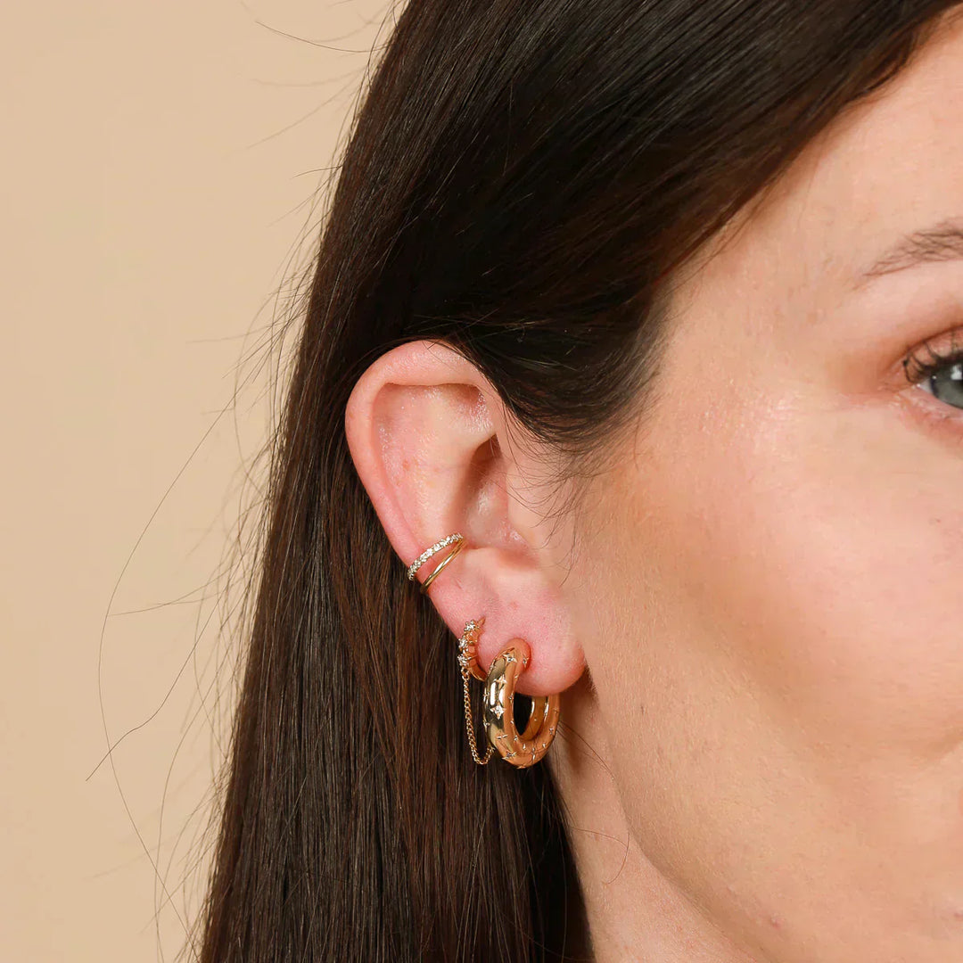 Jamie | Star Earrings 18k Gold