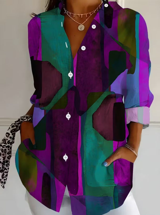 Mia - Vintage Casual Blouse