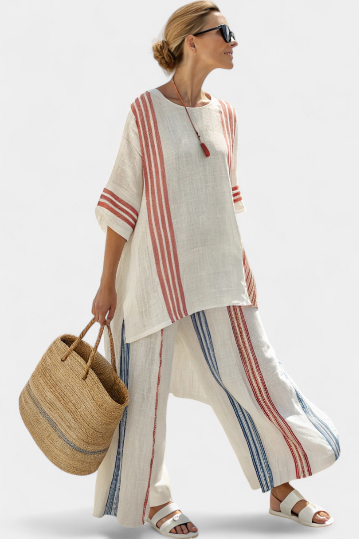 Jamie | Elegant Striped Set.