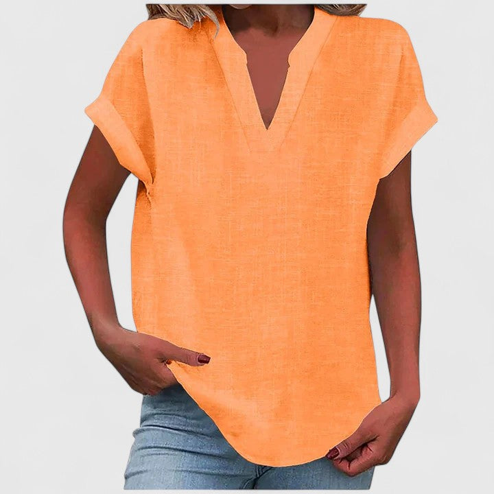 Jamie | Comfortable V-Neck Blouse