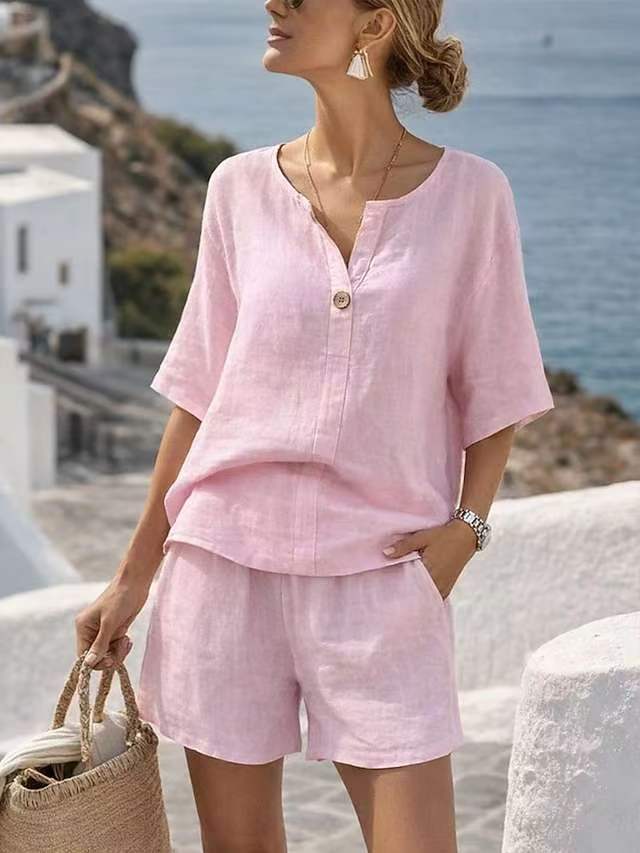 Audrey | Sophisticated Pleated A-Line Set