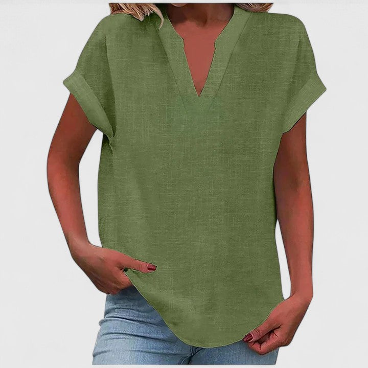 Jamie | Comfortable V-Neck Blouse