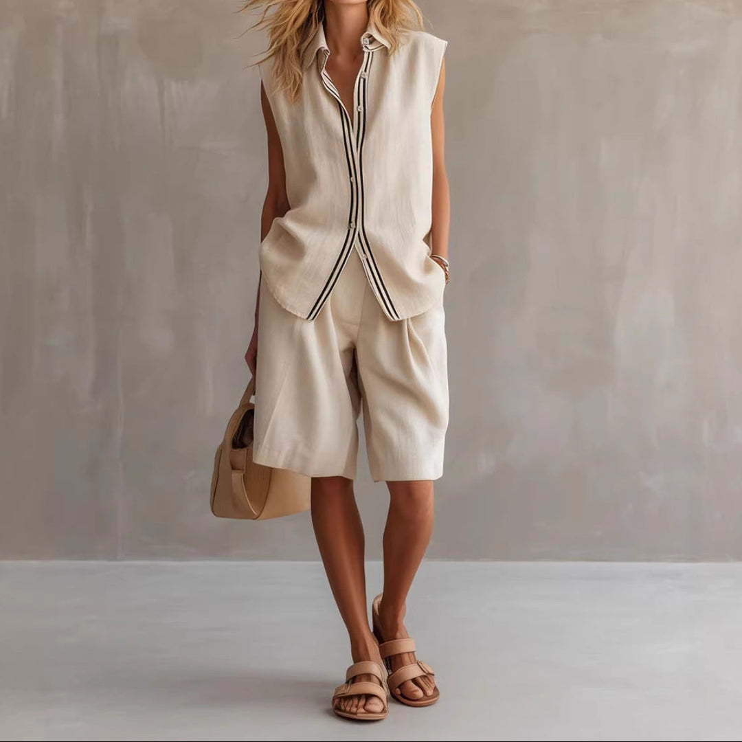 Margot | Refined Ribbed Knit Lounge Set