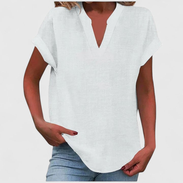 Jamie | Comfortable V-Neck Blouse