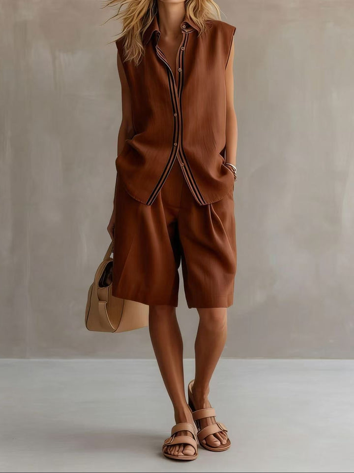 Margot | Refined Ribbed Knit Lounge Set