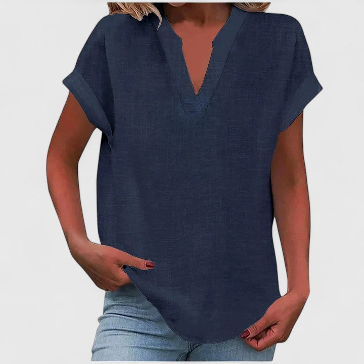 Jamie | Comfortable V-Neck Blouse