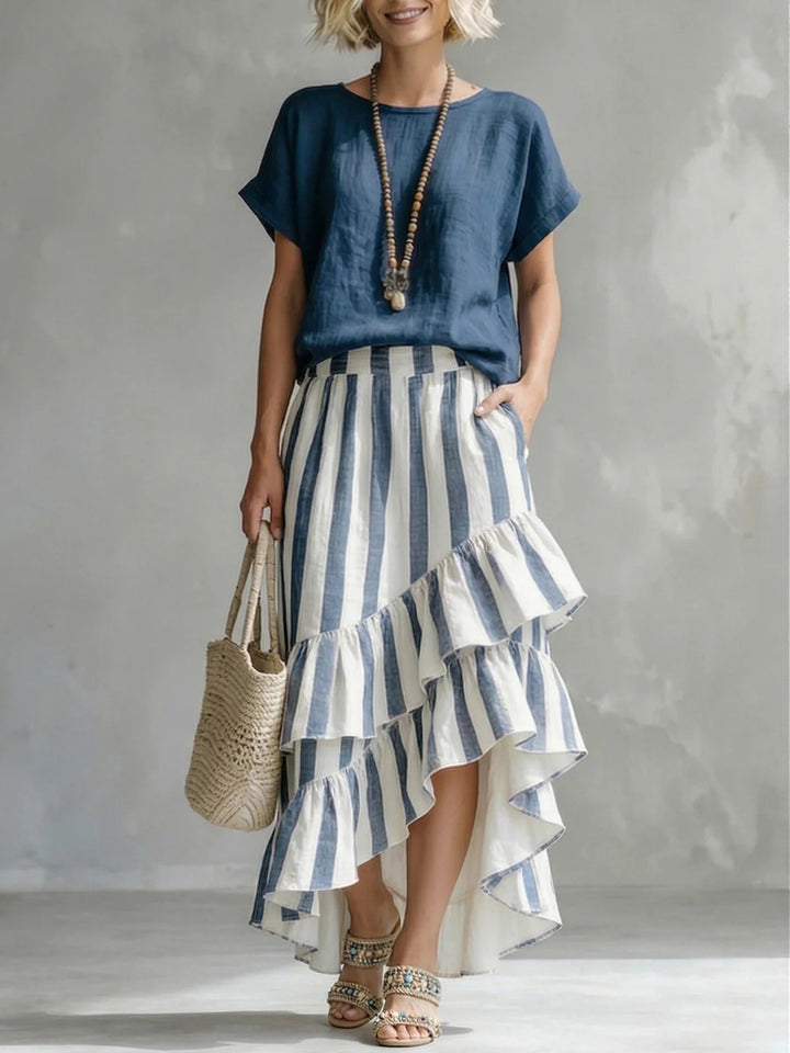 Grace | Effortless Chiffon Halter Maxi