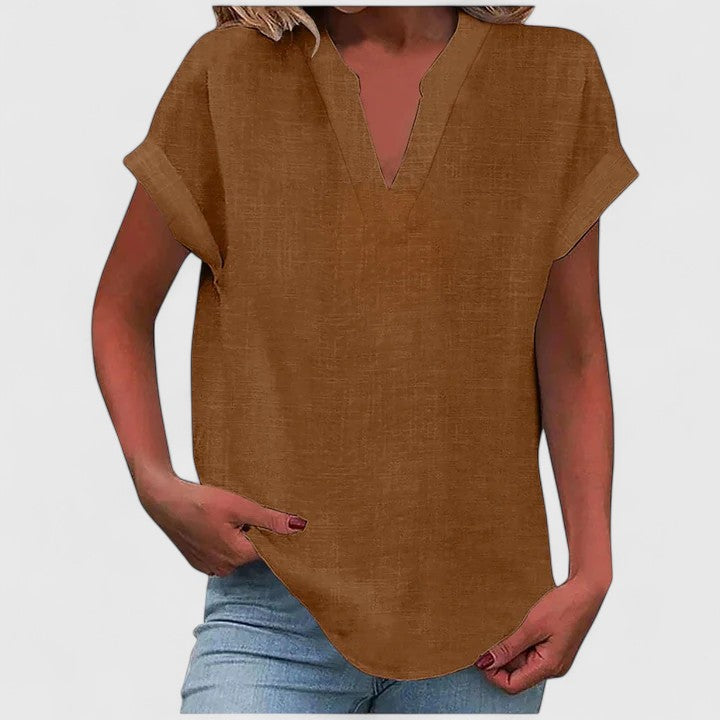 Jamie | Comfortable V-Neck Blouse
