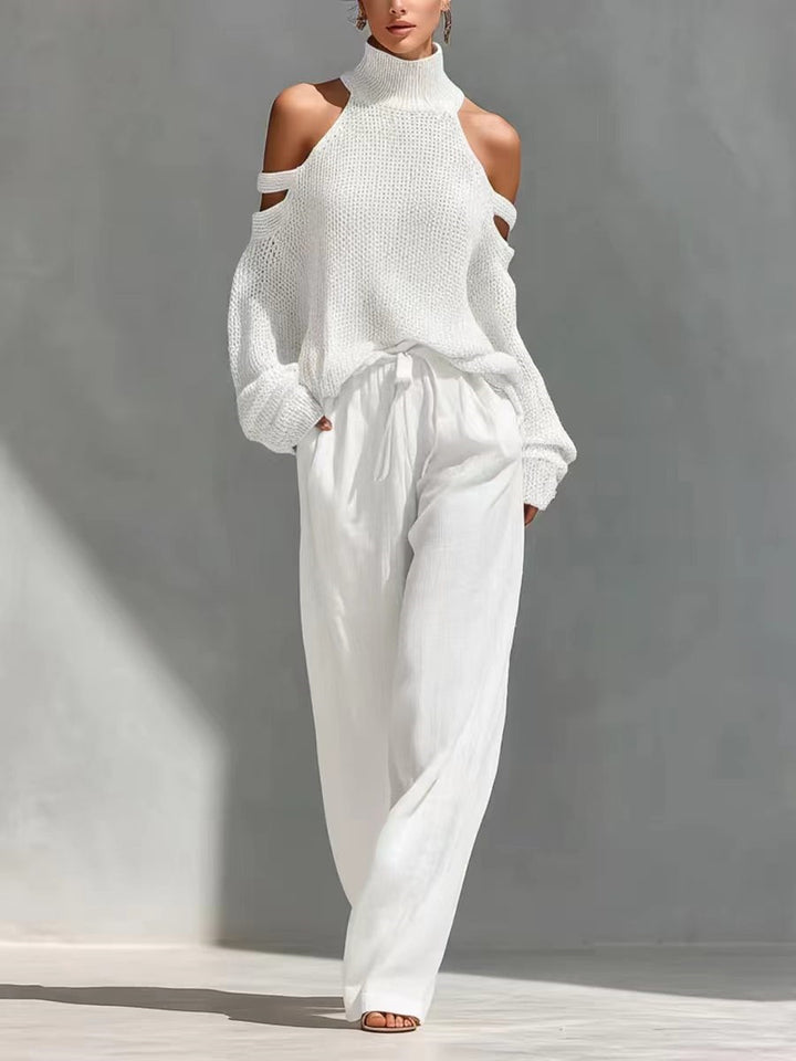 Elaine | Effortless Knit & Relaxed Pant Set