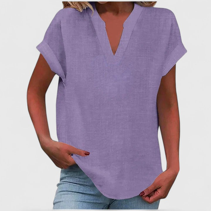 Jamie | Comfortable V-Neck Blouse