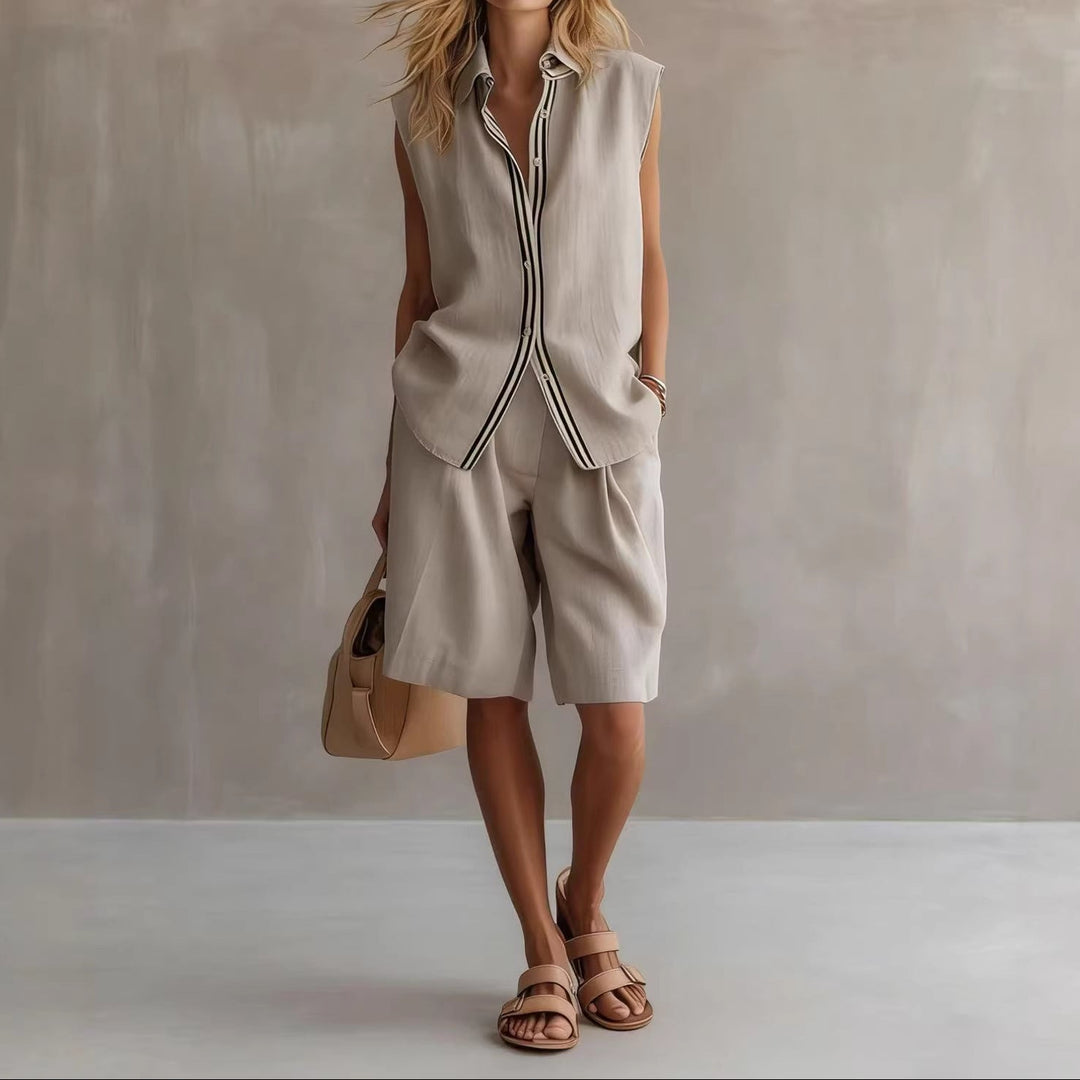 Margot | Refined Ribbed Knit Lounge Set