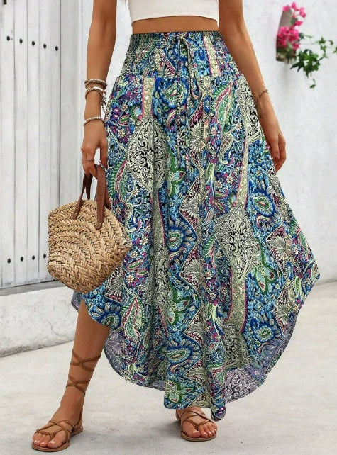 Amélie | Effortless Bohemian Maxi Skirt