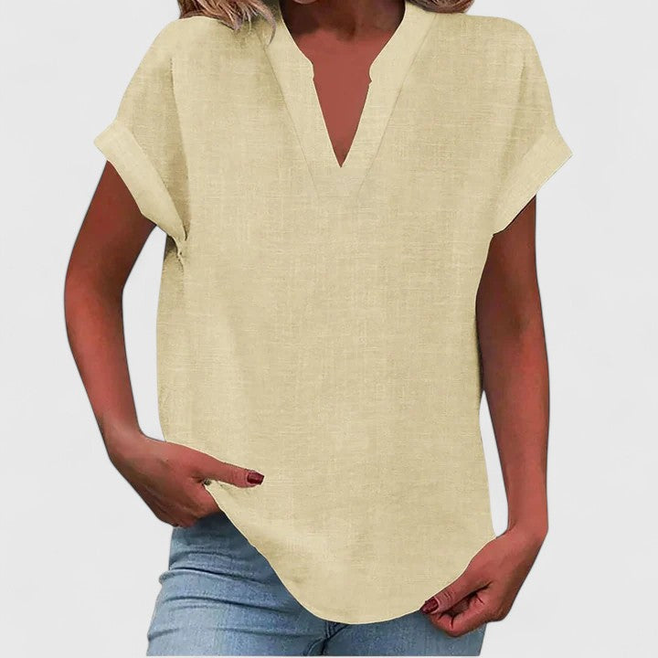 Jamie | Comfortable V-Neck Blouse