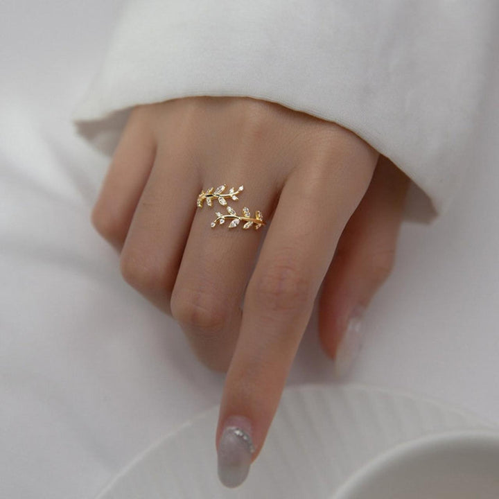Jamie | Zirconia Ring 18K Gold
