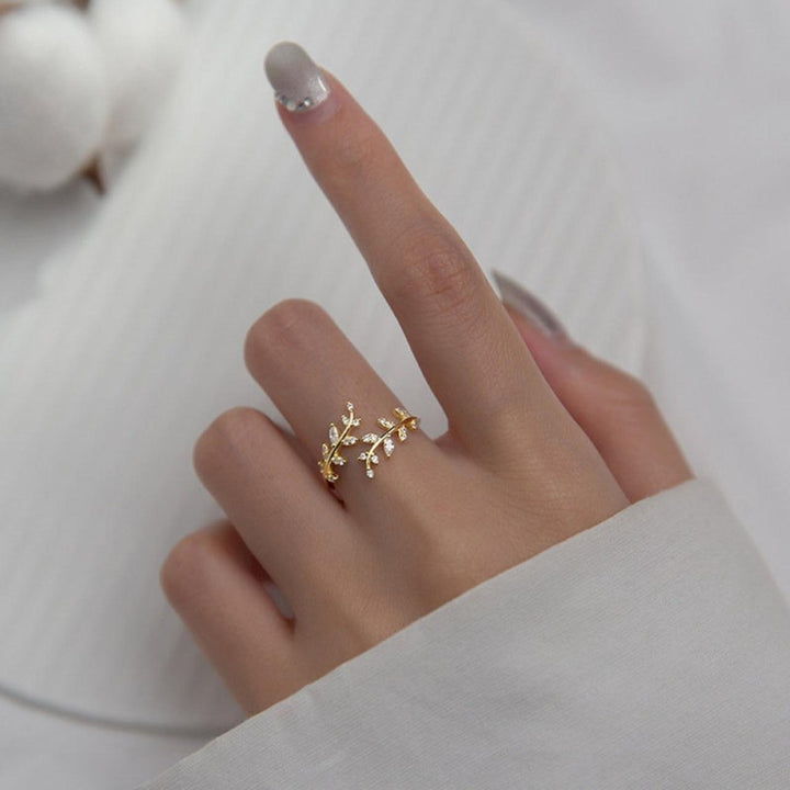 Jamie | Zirconia Ring 18K Gold
