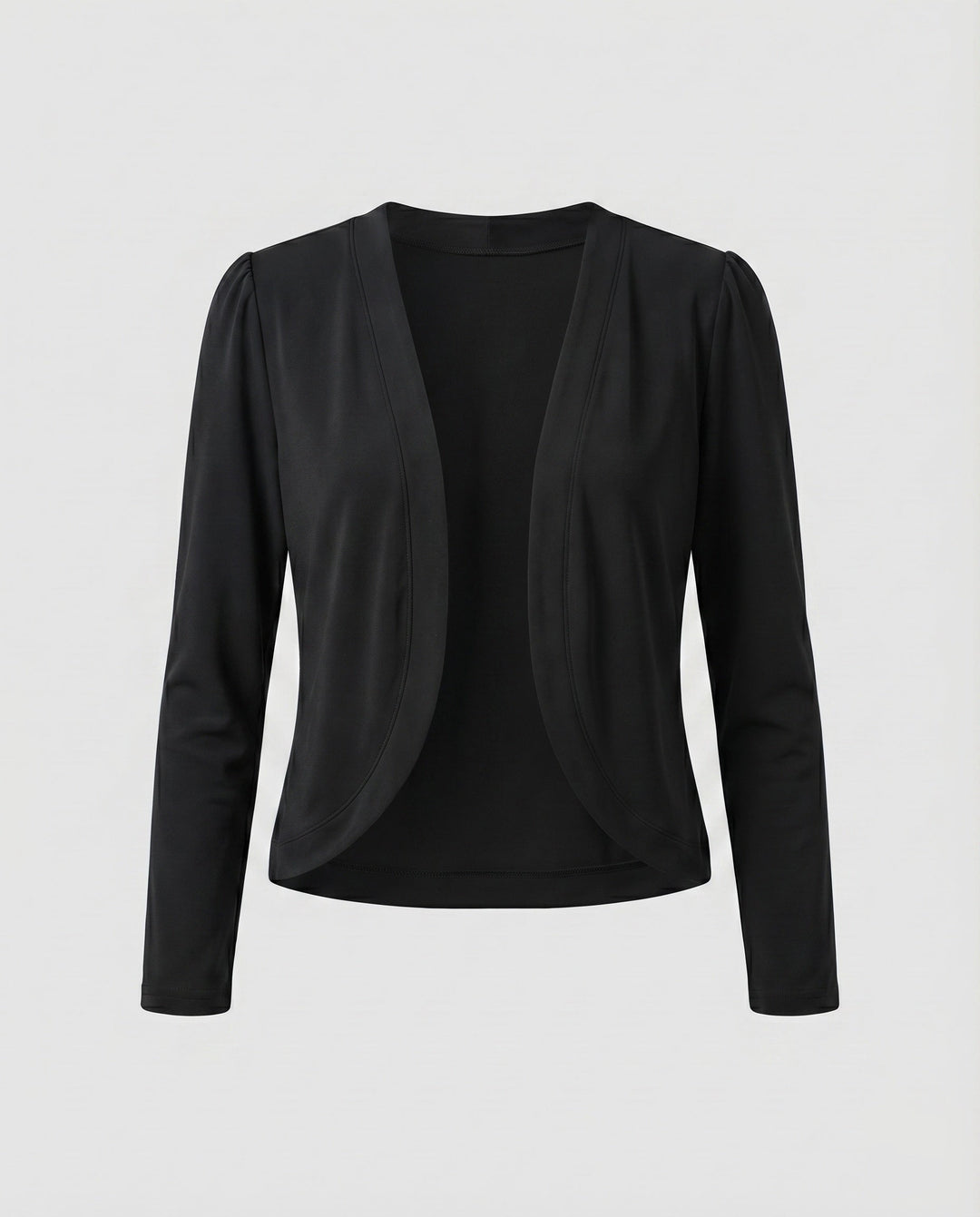 Camille | Bolero Blazer Shawl Collar Open Fitted
