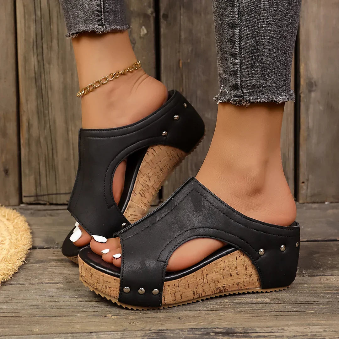 Ella | Lumi Stud Wedges