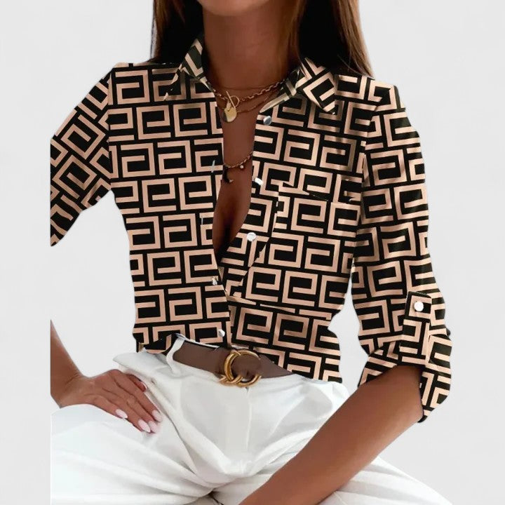 Jamie | Elegant Long Sleeve Blouse