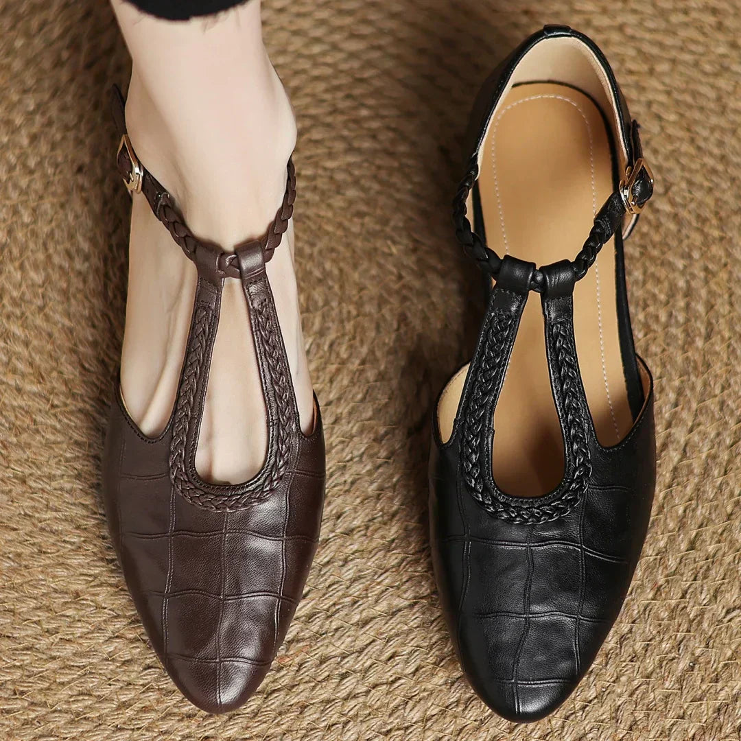 Jamie | Kepa Leather Mary Janes