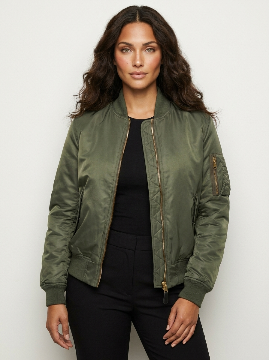 Julia | Classic Bomber Jacket
