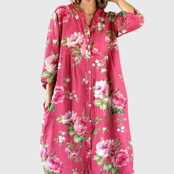 Maddie | Art Floral Dress