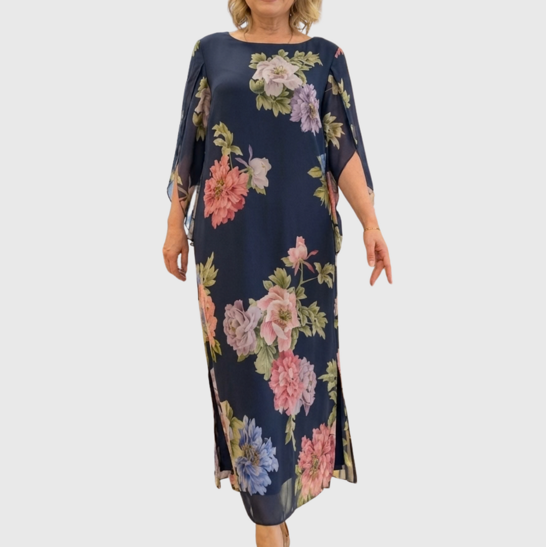 Jenny – Maxi Dress with Floral Pattern