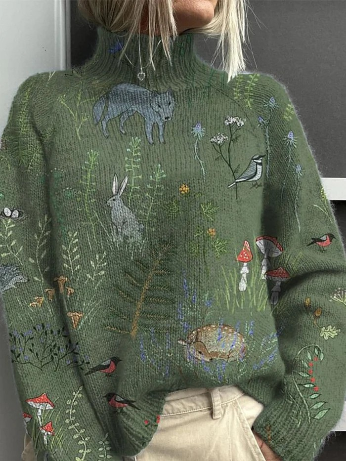 Aimelie | Warm and Elegant Turtleneck Sweater