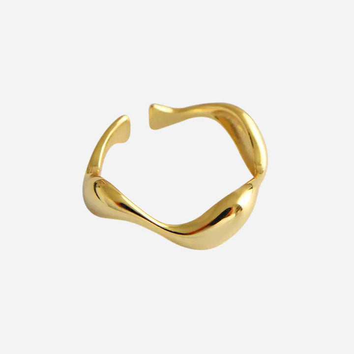 Jamie | Wave Ring 18K Gold