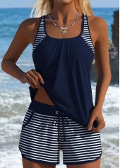 Celine | Tummy Coverage Ocean Life Print Tankini Set