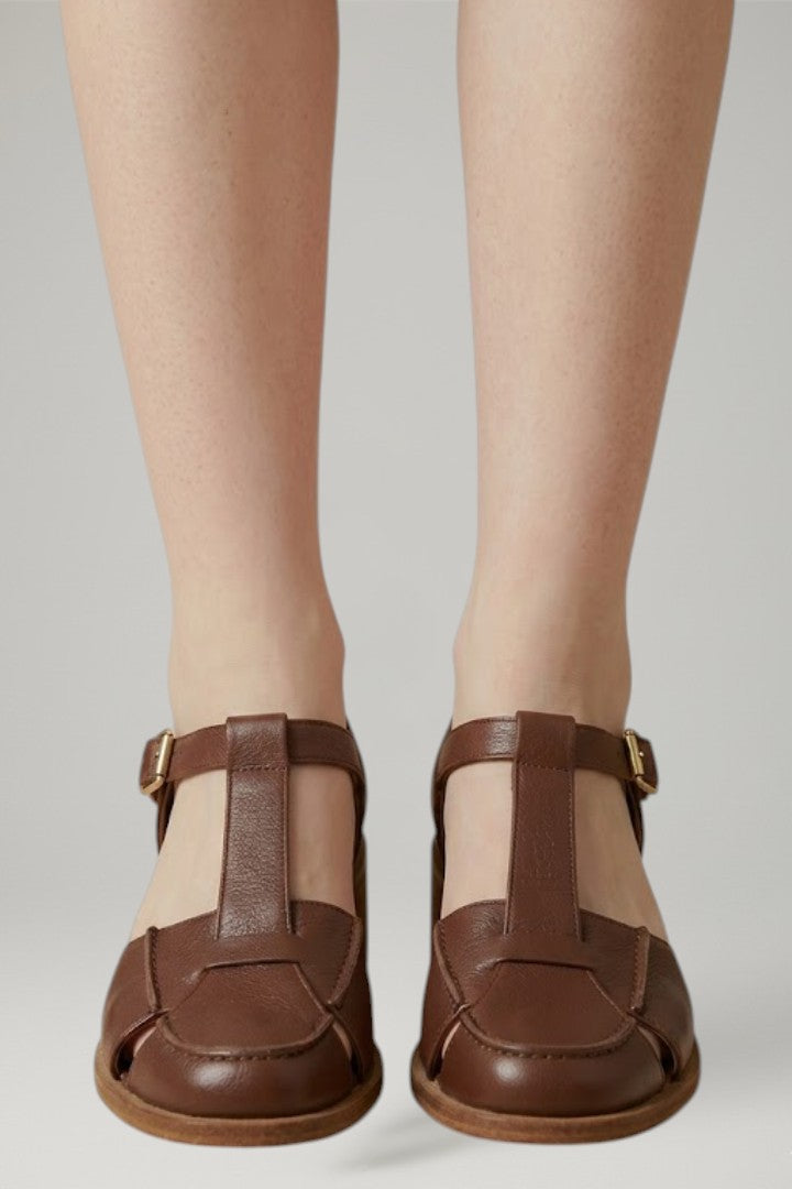 Bella | Women's Mary Jane Sandals with Adjustable Strap