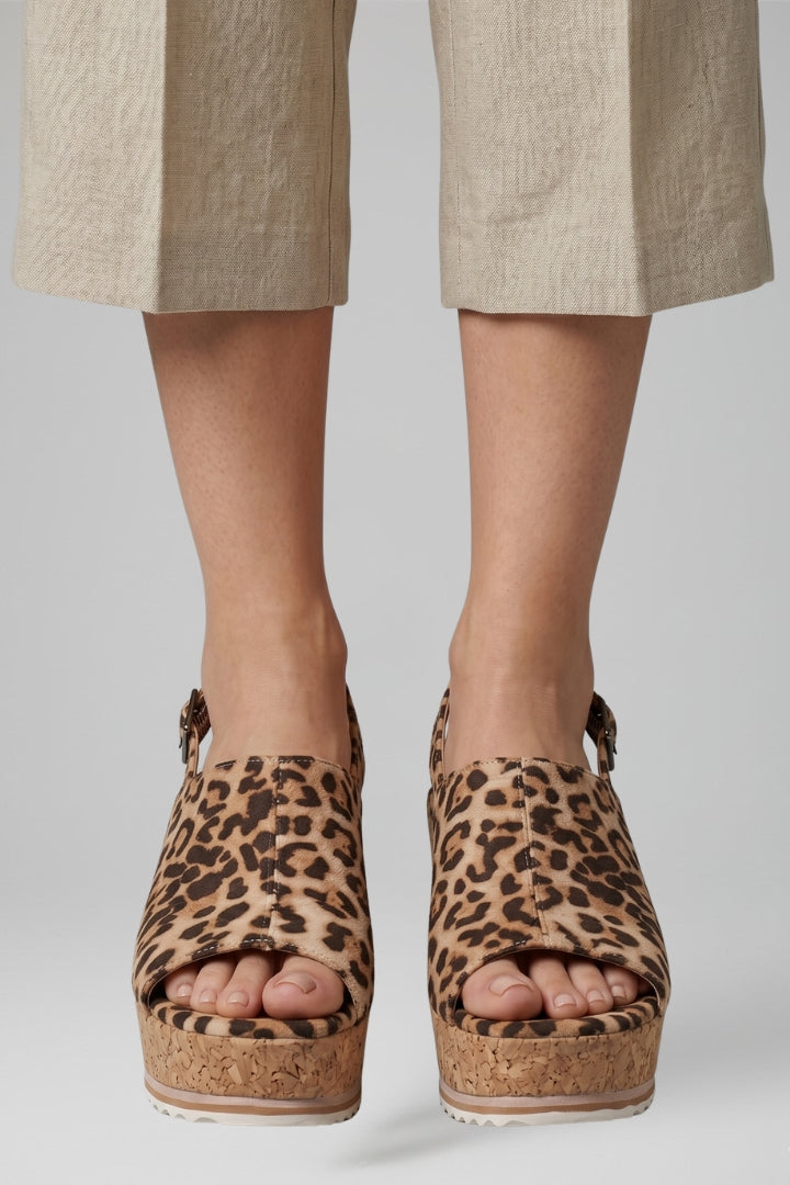 Isabella | Women's Platform Sandals with Buckle Straps and Cushioned Sole