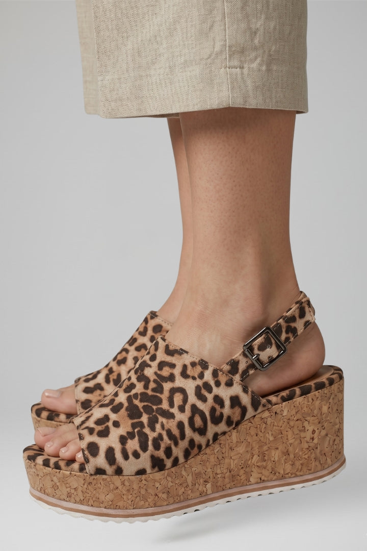 Isabella | Women's Platform Sandals with Buckle Straps and Cushioned Sole