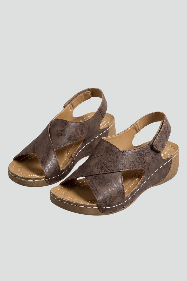 Sadie | Women's Platform Wedge Sandals with Wedge Heel