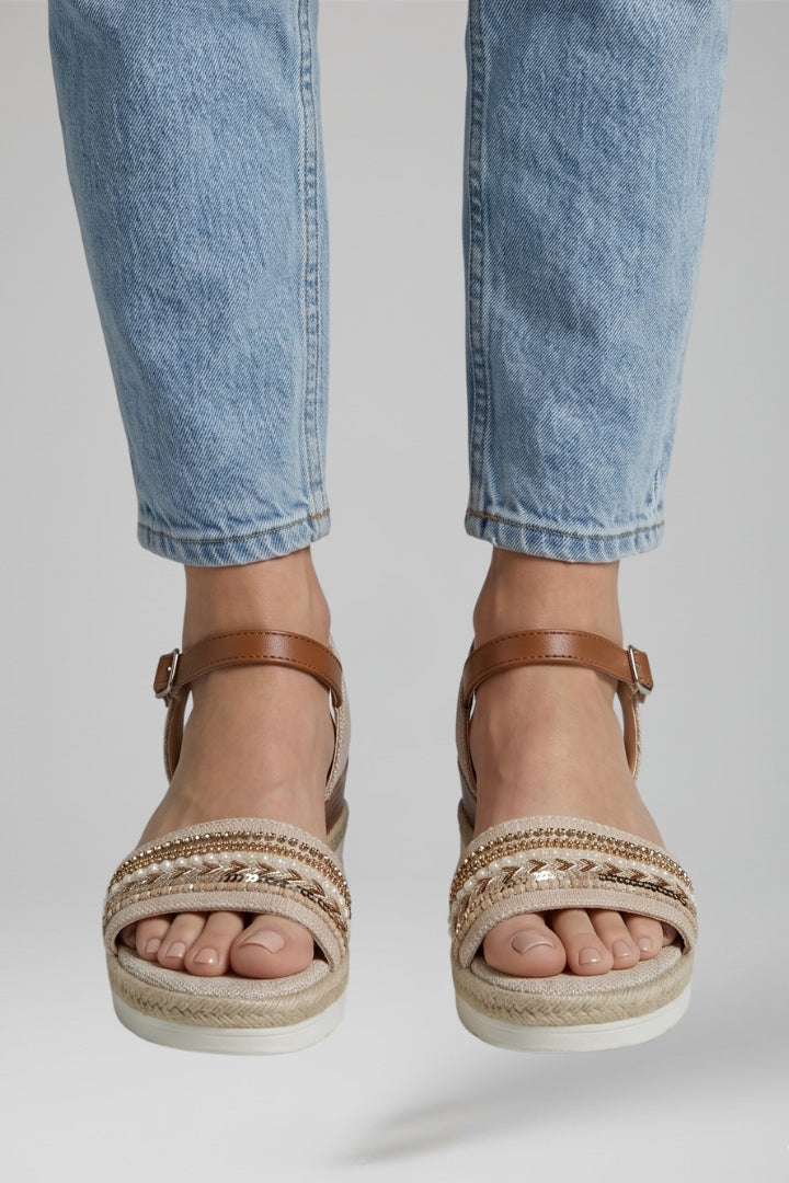 Layla | Women's Sandals with Adjustable Straps and Cushioned Footbed