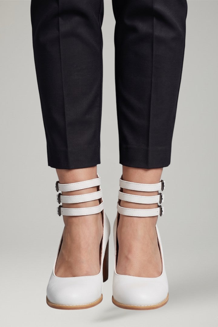Leah | Women's Sandals with Ankle Strap and Block Heel