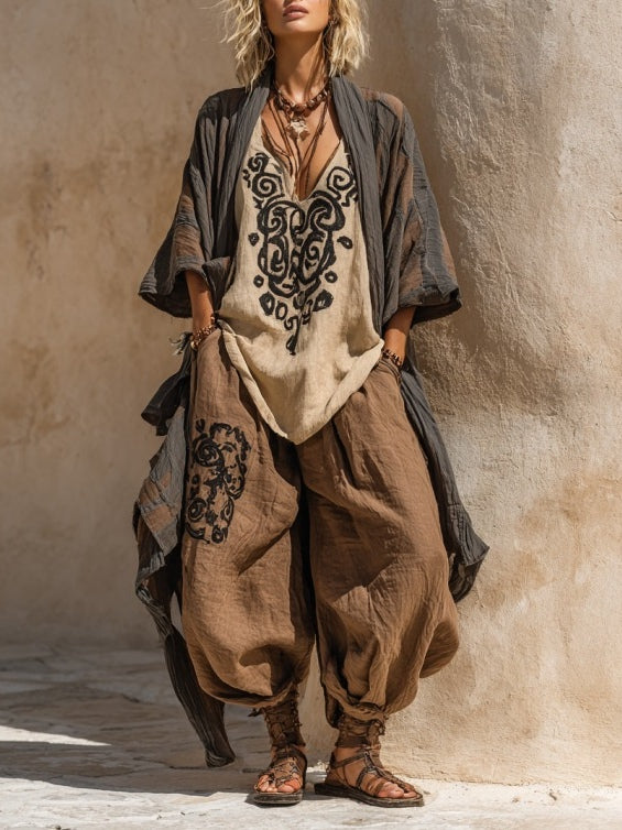 Isabella™ | Effortless Bohemian Three-Piece Set