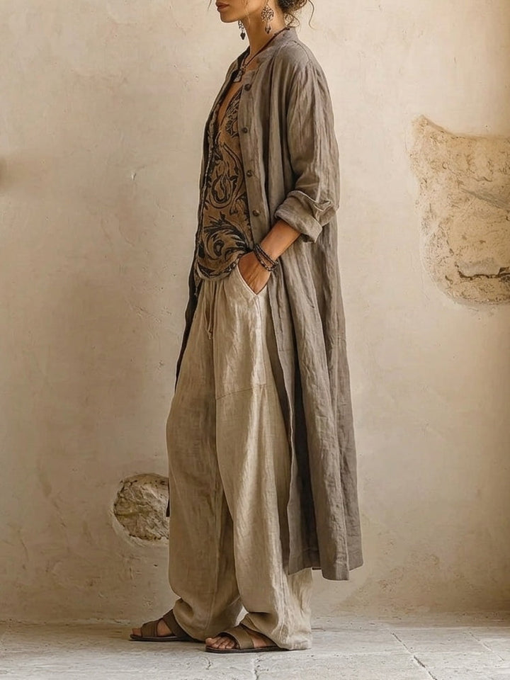 Arielle | Relaxed Linen Summer Set