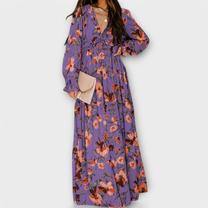 Helen | Boho-Chic Maxi Dress