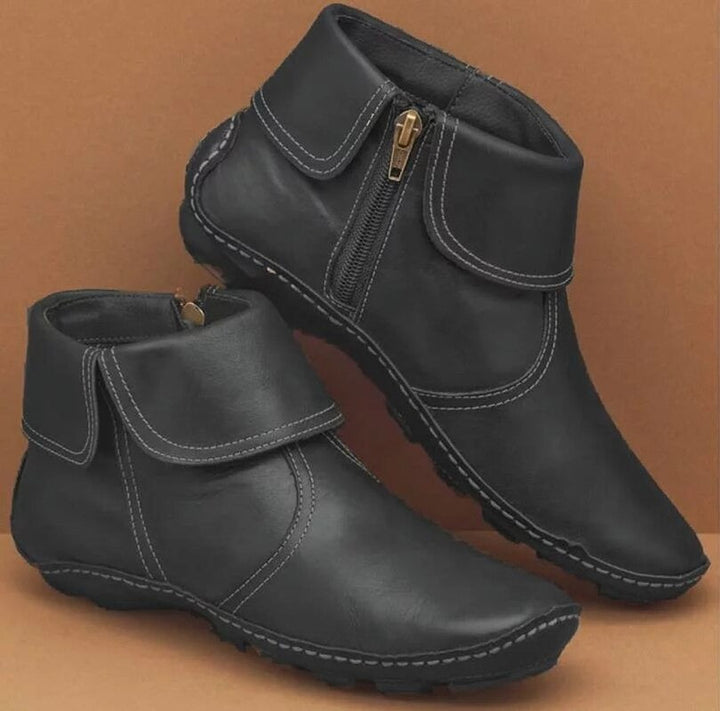 Alice | Artisan Side-Zip Ankle Boots
