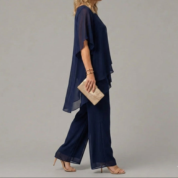 Elara | Two-Piece Palazzo Set — Relaxed Fit That Flatters Every Figure