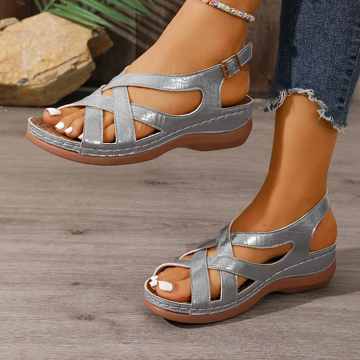 Audrey | Comfortable Orthopedic Wedge Sandals