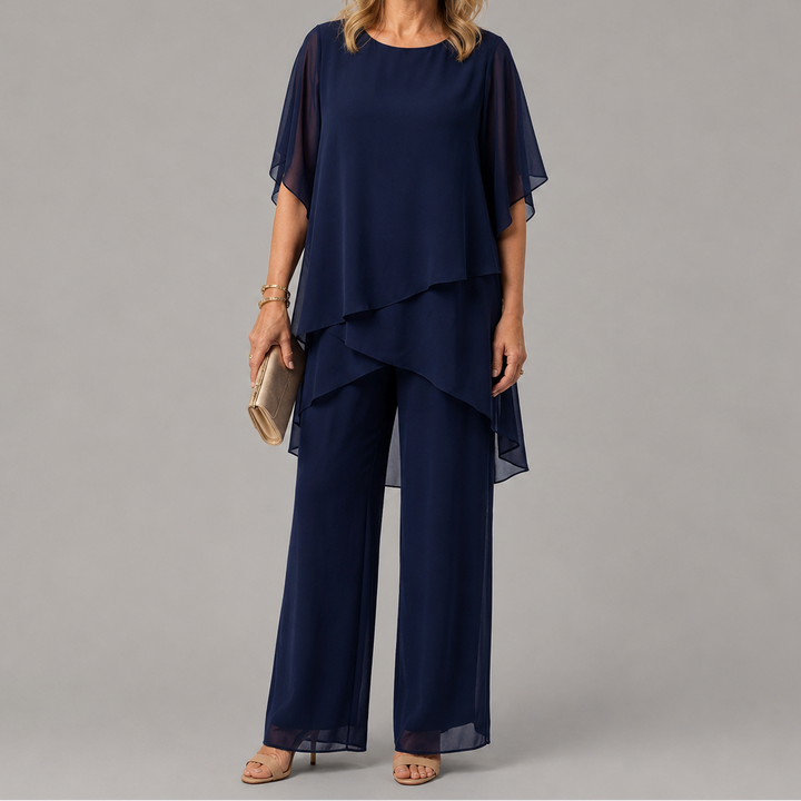 Elara | Two-Piece Palazzo Set — Relaxed Fit That Flatters Every Figure