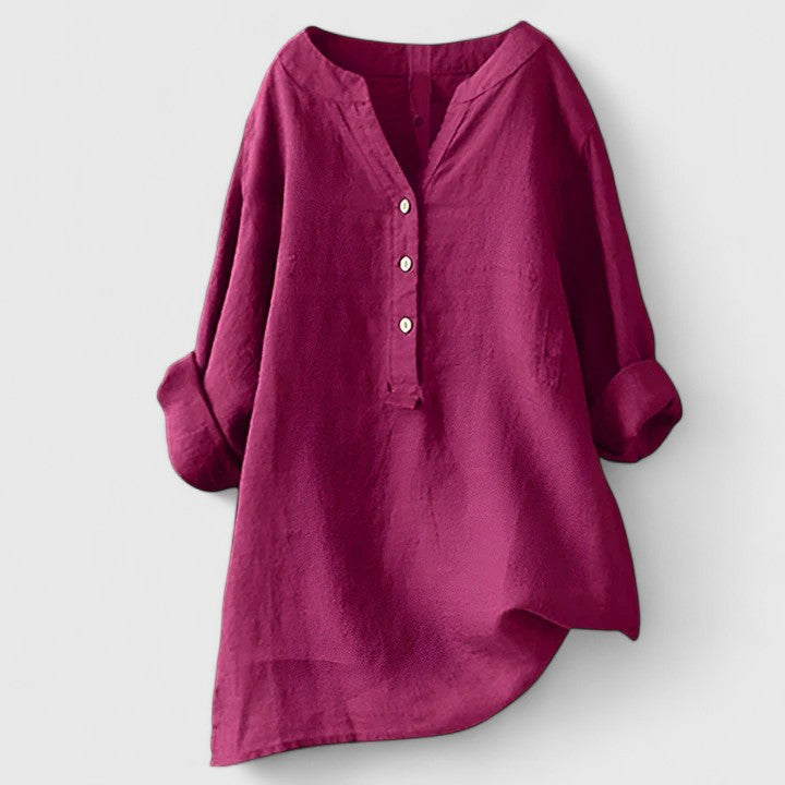 Jamie | Elegant Button-Front Shirt